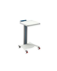 Verrijdbare trolley ECG met breed blad 40x36cm