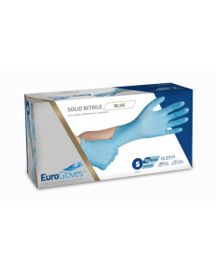 Euroglove nitril poedervrij, maat S, Gold