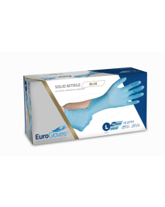 Euroglove nitril poedervrij, maat L, Gold