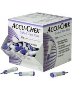 Lancetten Accu-Chek Safe-T-Pro Plus 200 stuks