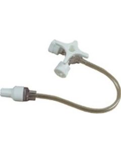 BD 3-weg kraan Connecta met slang 10cm