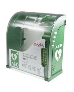 AIVIA 210 AED wandkast, alarm, verwarming en pin