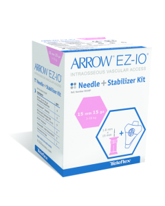 EZ-IO 15mm naald + stabilizer - roze