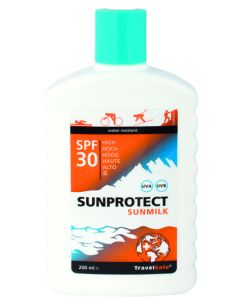 Zonnecreme Travelsafe Sunprotect SPF30  200ml