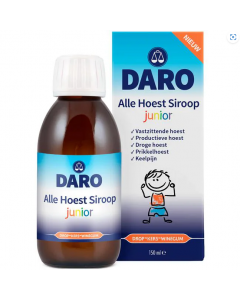 Daro Alle Hoest Siroop Junior - 150ml 