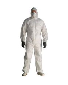 Overall Chemisch bestendig disp. wit. Maat 3XL 