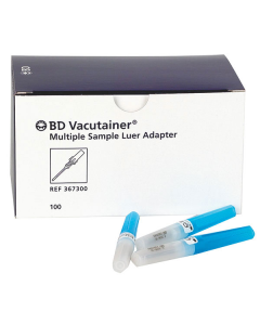 BD Vacutainer Luer Adapter blauw