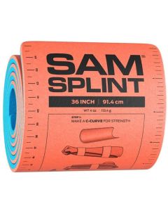 SAM spalk 11x91cm oranje opgerold