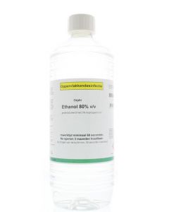 Alcohol Orphi 80% V/V + 5% IPA fles 1 Ltr
