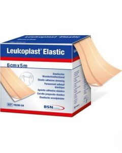 Leukoplast elastic wondpleister 6cmx5m