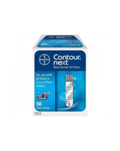 Teststrips glucose Bayer Contour Next 50 stuks