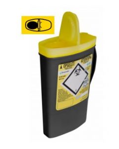 Naaldencontainer Sharpsafe clear opening 0,45L