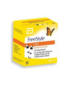 Teststrips glucose FreeStyle Lite 50 stuks