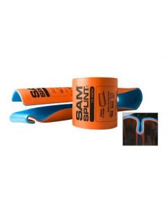 SAM spalk pols 9" (23x11cm) oranje-blauw plat