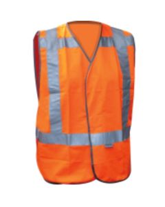 Veiligheidsvest RWS oranje maat XL-XXL