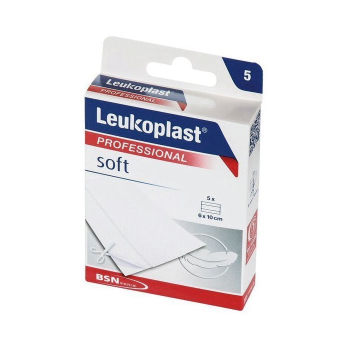 plafond Maak het zwaar Effectiviteit Wondpleister Leukoplast Soft 6x10cm