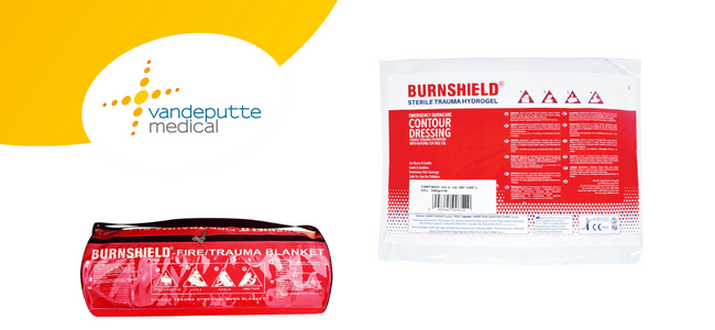 Burnshield® Contourkompres vs Trauma Deken