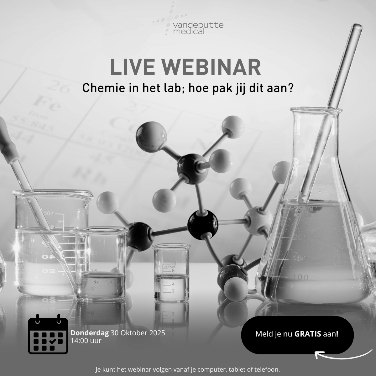 Chemie op het lab; hoe pak jij dit aan?